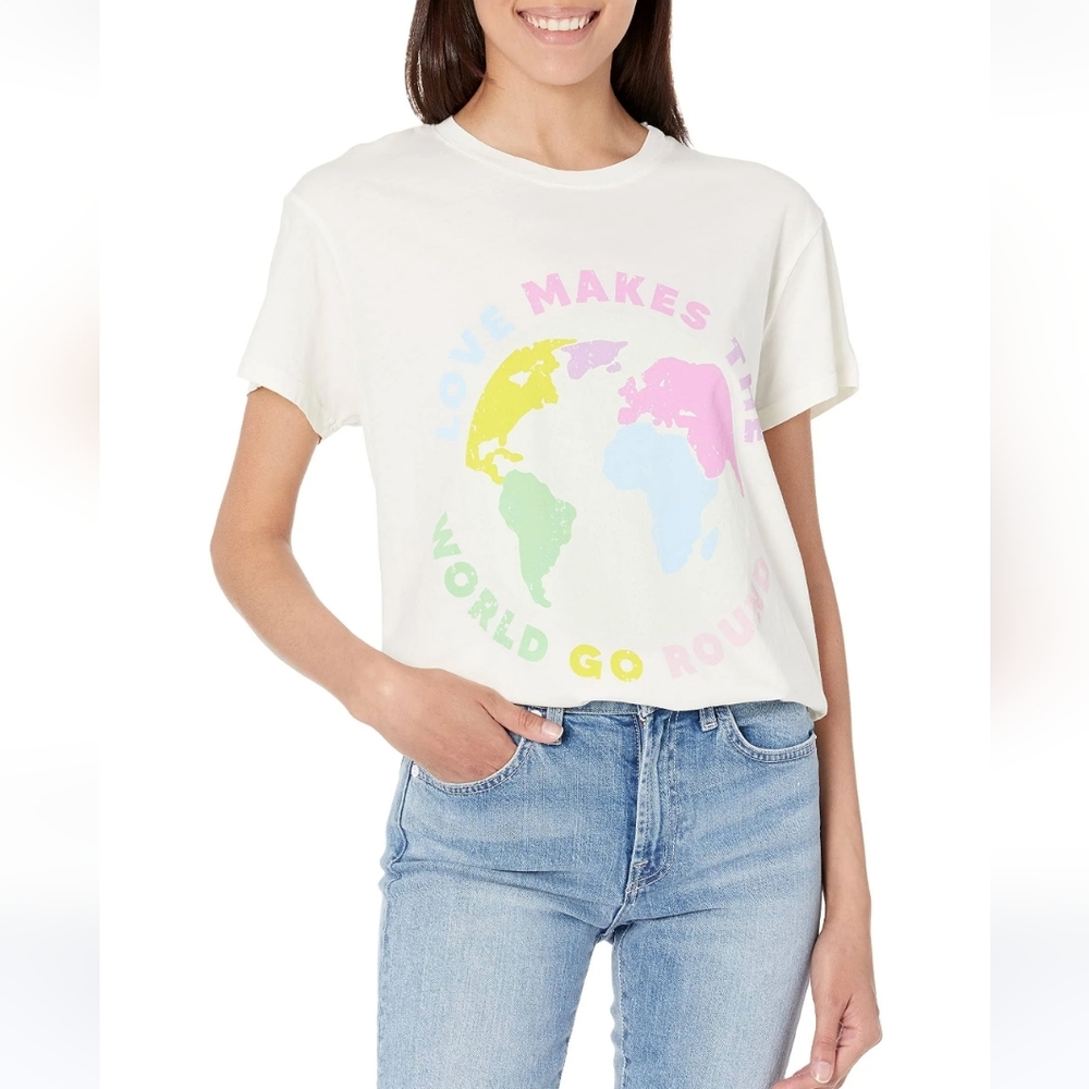 Show Me Your MuMu Thomas Tee Shirt World Graphic Small